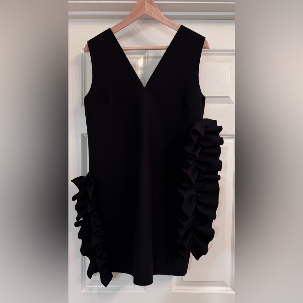 Msgm Structured Ruffles Mini Dress - image 4